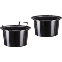 Кашпо Idea Ротанг М3407 (белый)