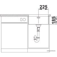 Кухонная мойка Blanco Solis 450-U 526120 (полированная)