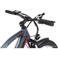 Электровелосипед White Siberia Camry Allroad (матовый синий)