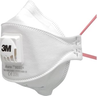 3M Противоаэрозольная фильтрующая полумаска Aura 9332+