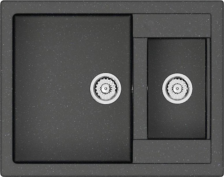 

Кухонная мойка MARRBAXX Карельский камень модель 19/Q4 (черный)