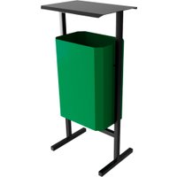 Уличная урна Allerd Стандарт 35л (зеленый)