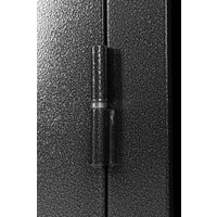 Металлическая дверь Guard Термо MG109 96x205 правая (черное серебро/белый ясень)