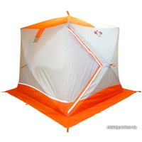 Палатка для зимней рыбалки Пингвин Призма премиум 2cл. (белый/оранжевый)