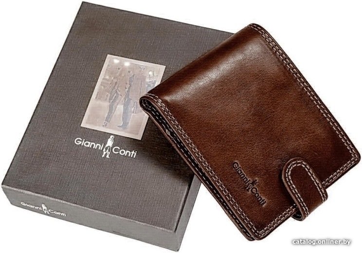 Кошелек Gianni Conti 917172 (dark brown)