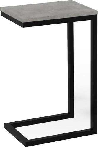 TMB Loft Роксет ЛДСП 300x400 (бетон чикаго светло-серый/черный)