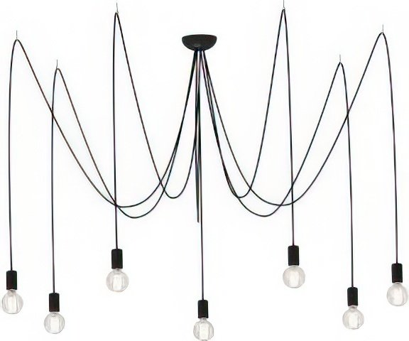 

Подвесная люстра Nowodvorski Spider Black 6785