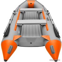 Моторная лодка Roger Boat Trofey 3100 (без киля, серый/оранжевый)
