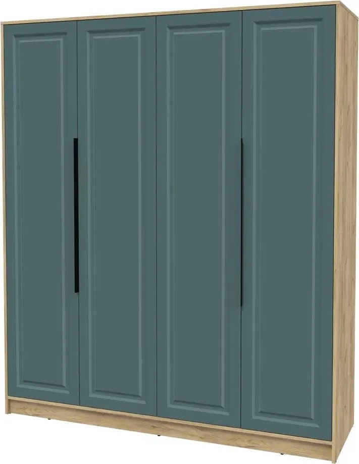 

Шкаф распашной Интерлиния Концепт КТ-Ш4 Деко (дуб золотой/верде)