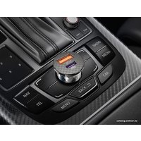 Автомобильное зарядное Hoco DZ3 Max (черный)