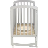 Классическая детская кроватка Polini Kids Simple 304 (серый)
