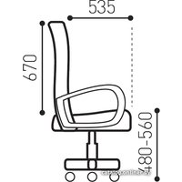 Офисное кресло Brabix Advance EX-575 (черный)