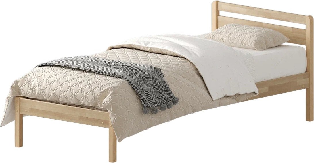 

Кровать Домаклево Лето 90x200+Н3 (натуральный)