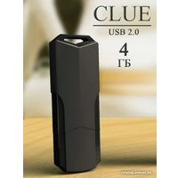 USB Flash SmartBuy Clue 4GB (черный)