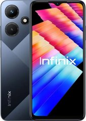 Hot 30i X669D 4GB/128GB (зеркально-черный)