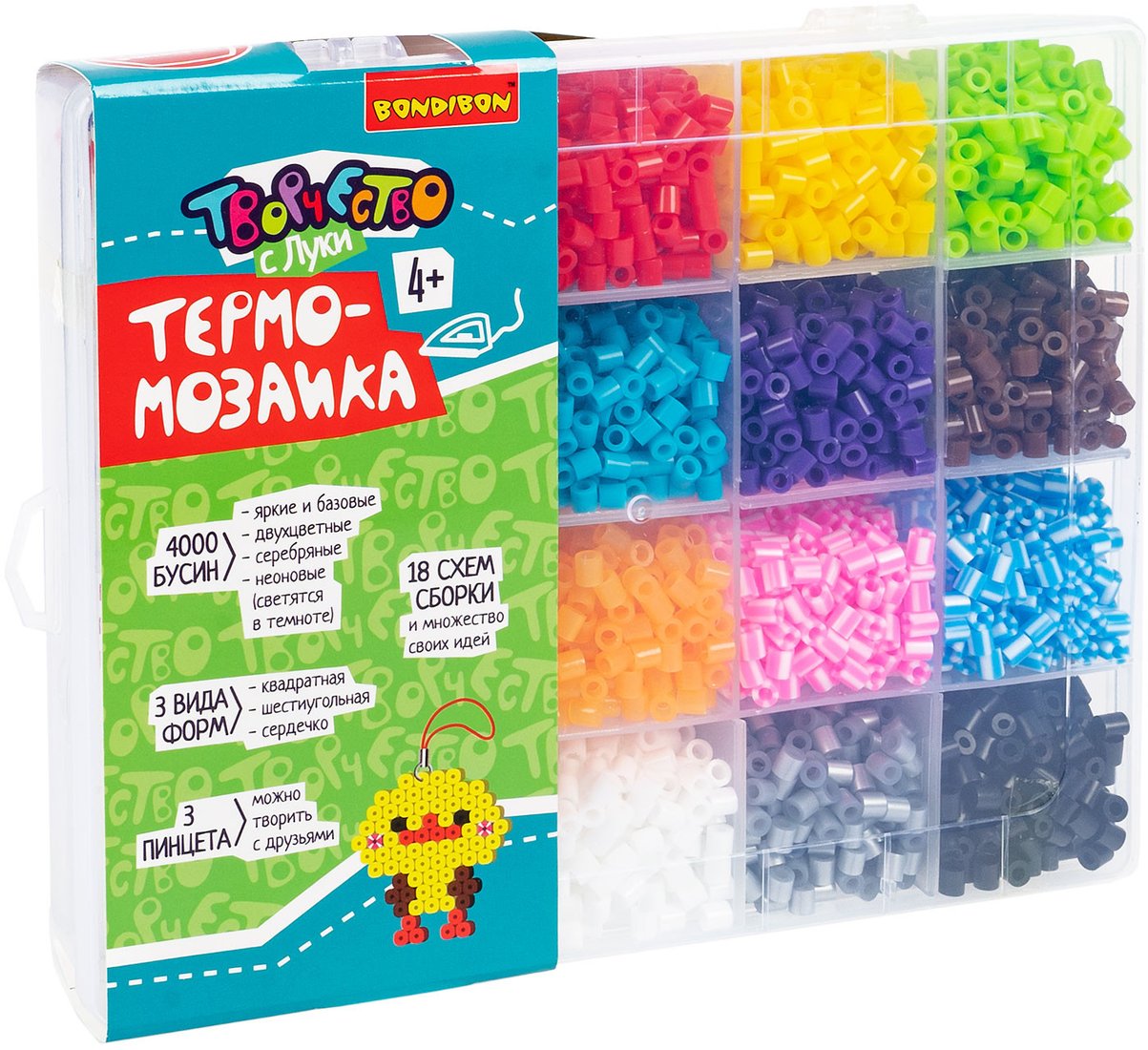 

Развивающая игра Bondibon Термомозаика Мега набор ВВ5774