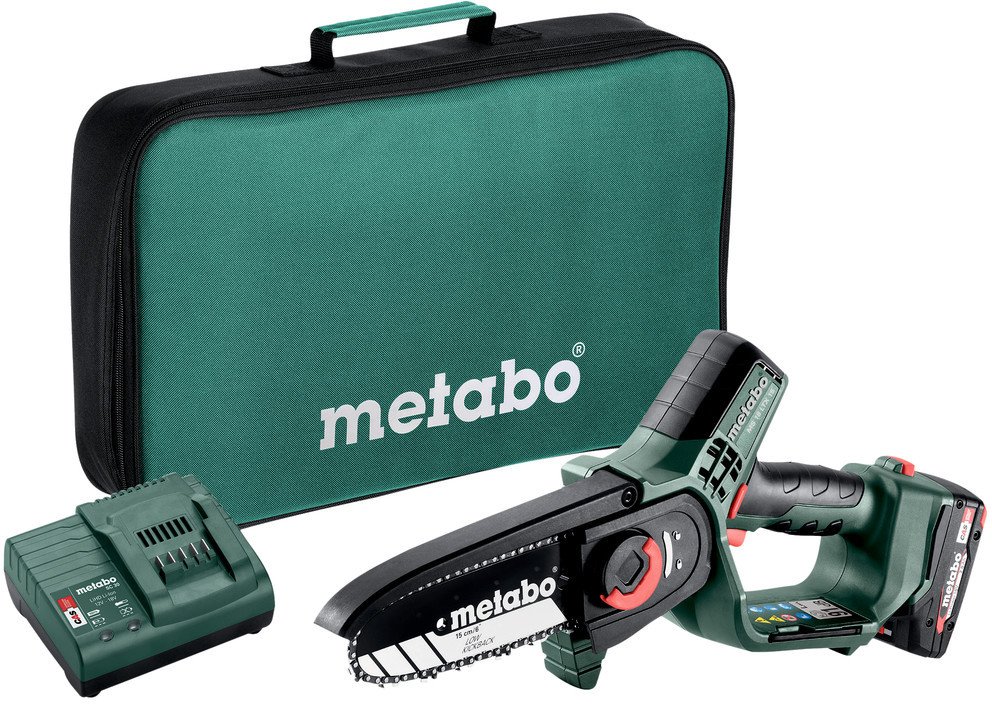 Аккумуляторная пила Metabo MS 18 LTX 15 600856500 (с 1-им АКБ)