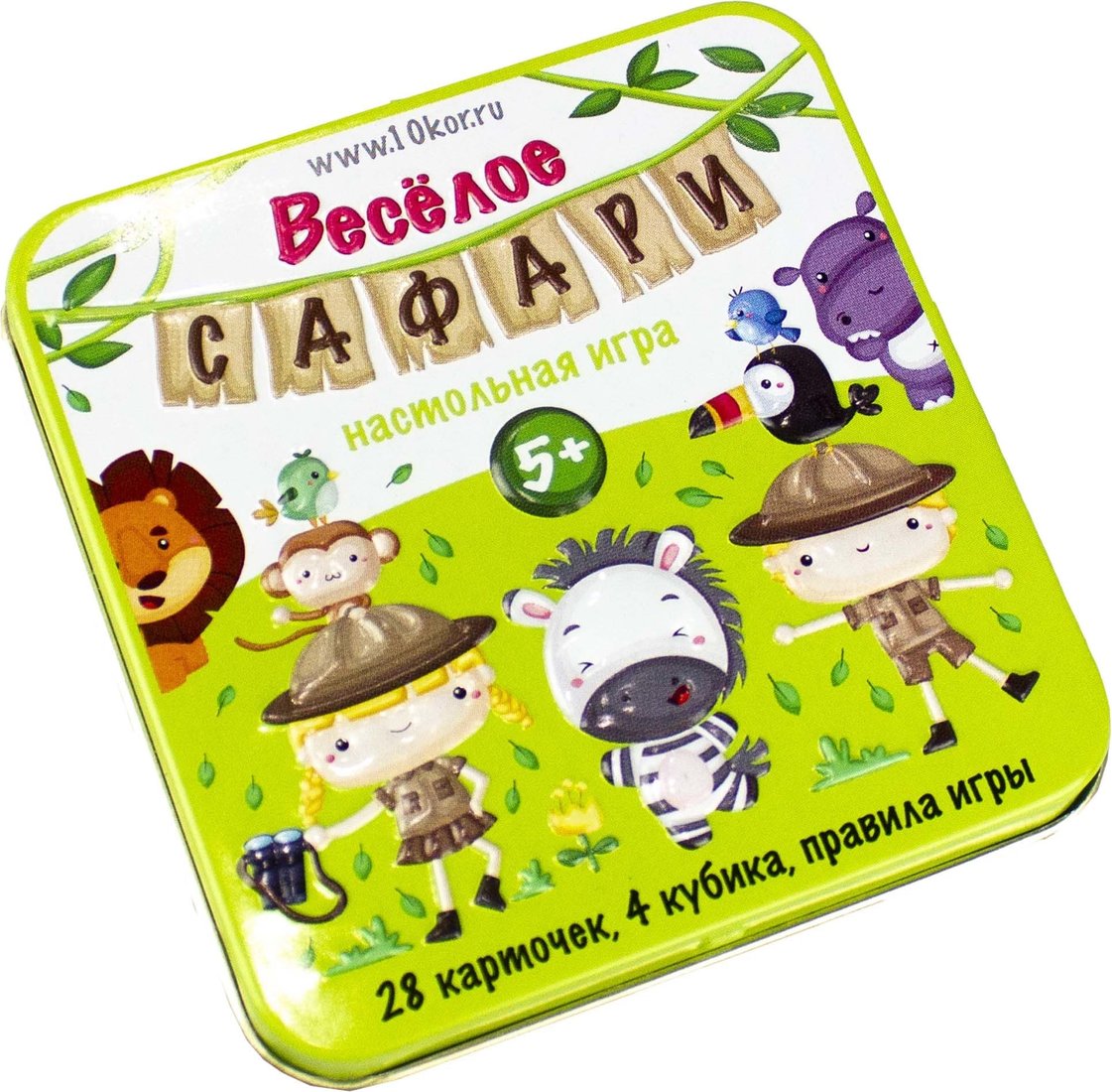 

Детская настольная игра Десятое королевство Веселое Сафари