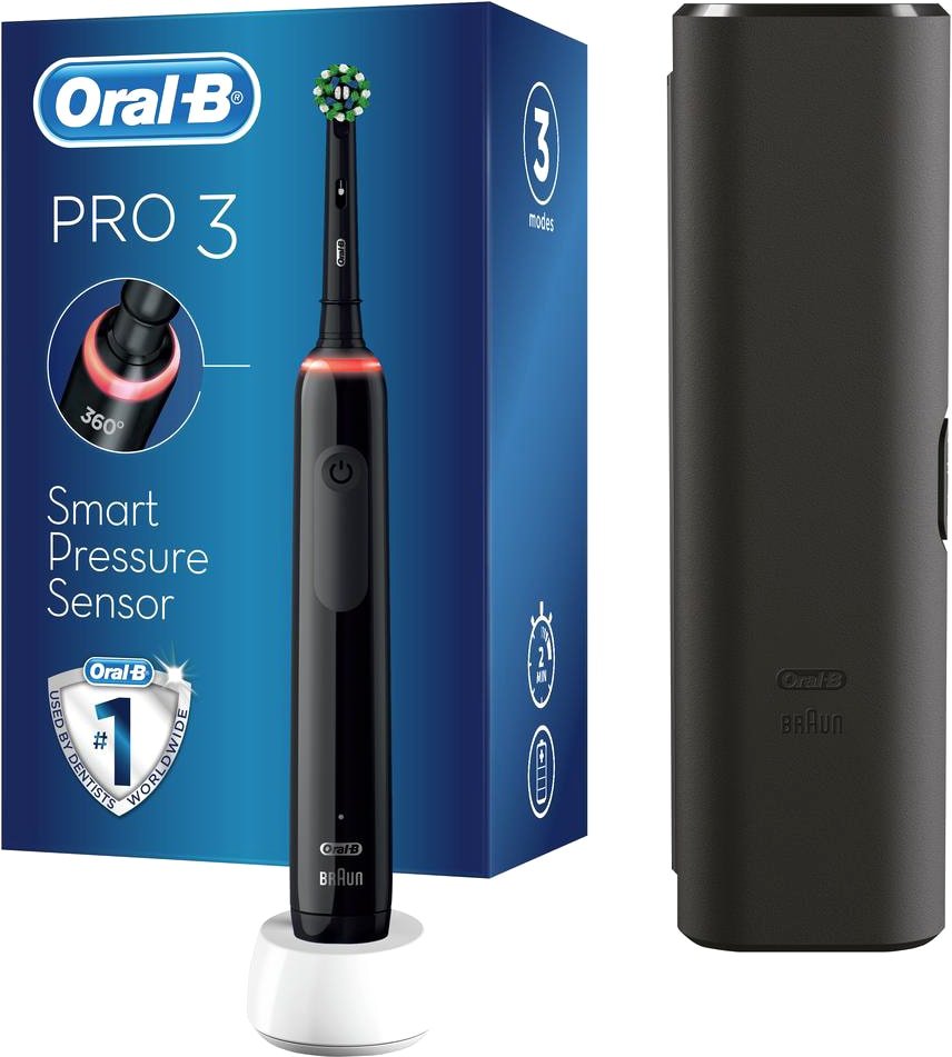 

Электрическая зубная щетка Oral-B Pro 3 3500 Cross Action D505.513.3 (черный)
