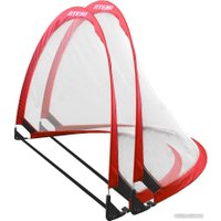 Футбольные ворота Atemi APSG02N (2 шт, красный/белый)