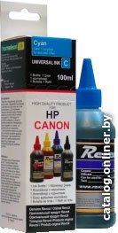 Чернила Revcol 128795 для HP, Canon, Lexmark 100 мл (циан)