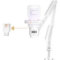 Проводной/радиомикрофон Comica EJoy Uni Pro A (белый)
