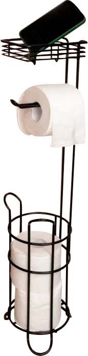 

Держатель для туалетной бумаги Swensa SWFL-980-BLK (черный)