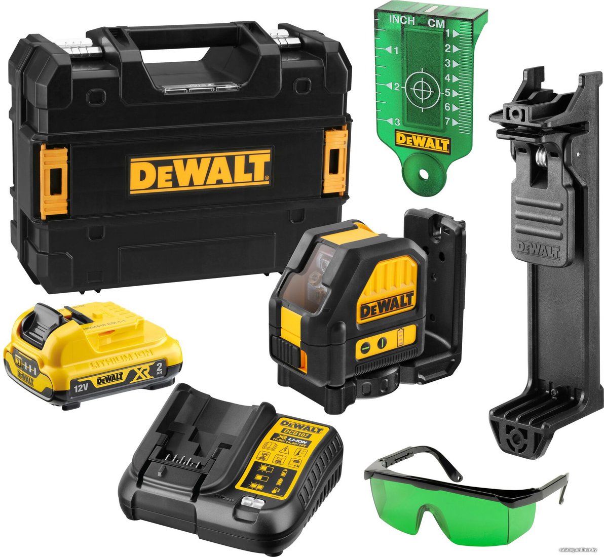 Лазерный нивелир DeWalt DCE088D1G (с АКБ)