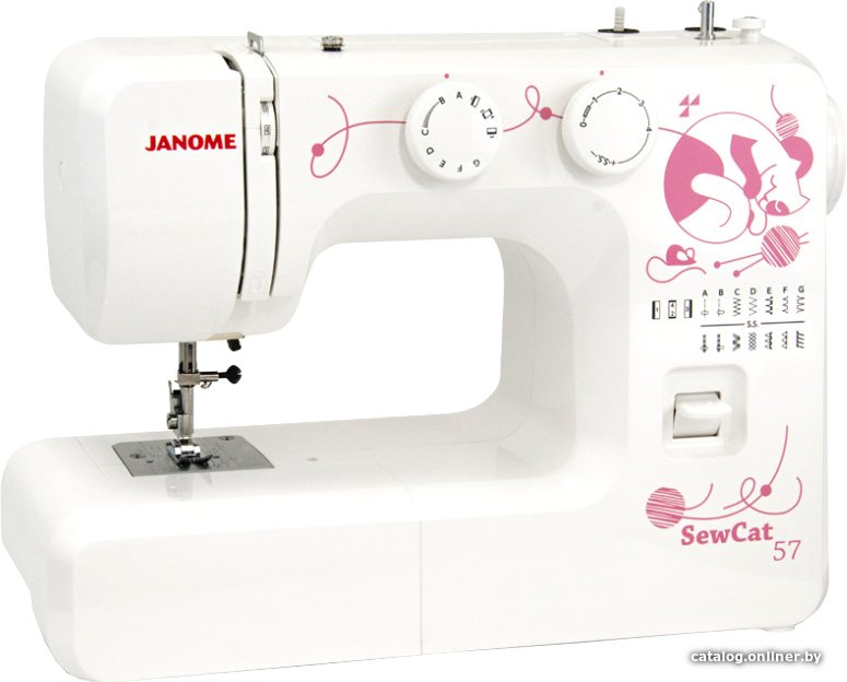 Электромеханическая швейная машина Janome SewCat 57