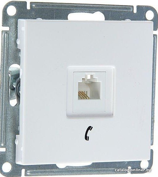Розетка телефонная Schneider Electric W59 RSI-152T-1-86