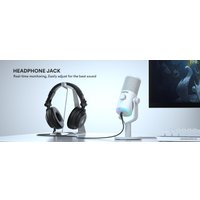 Проводной микрофон Maono DM30 (белый)