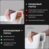 Унитаз подвесной Roxen Titan 530230-02 Rimless Soft Close NC