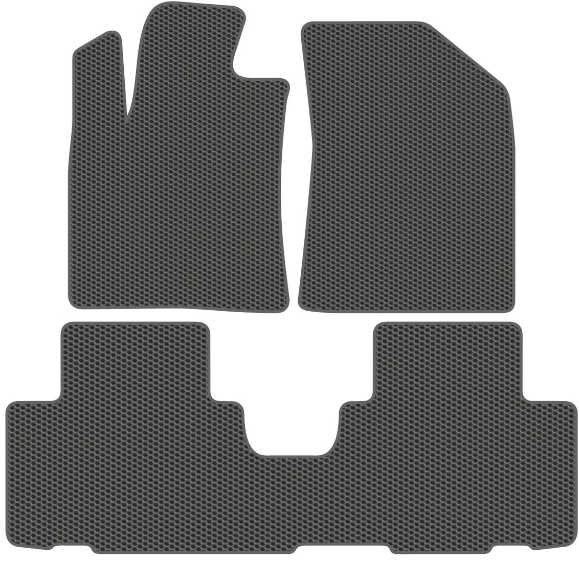 

Комплект ковриков для авто Alicosta Changan CS 75 Plus I (suv) 2021 - Н.В. (серый)