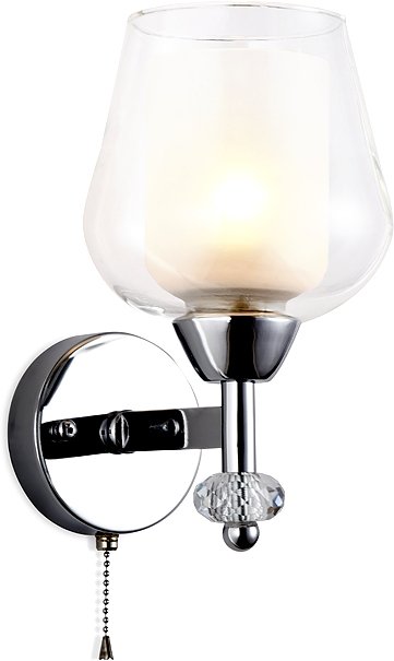

Бра Ambrella TR3158 CH/CL (хром/прозрачный)