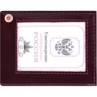 Обложка на документы Staff Profit 237193 (темно-бордовый)