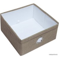 Коробка для хранения Loon Фальсо средняя (светло-серый)