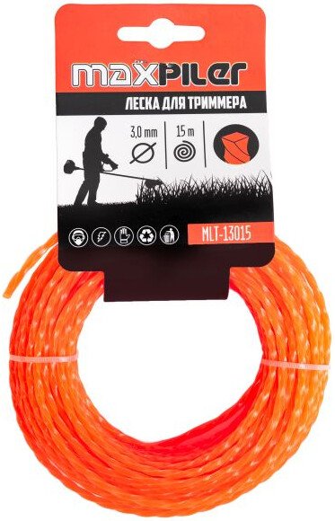 Леска для триммера MaxPiler MLT-13015