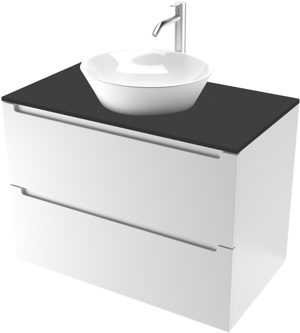 

ЗОВ Тумба под умывальник Дион 70 D70LWP0M9003MKV5-LDSPG (антрацит/белый матовый)
