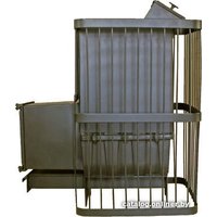 Банная печь ComfortProm Чугун 20м3 закрытая каменка, чугунная дверь