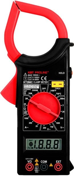 

Токовые клещи КВТ Proline KT266С/ KT266F
