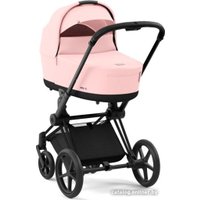 Универсальная коляска Cybex Priam IV (2 в 1, peach pink/matt black)