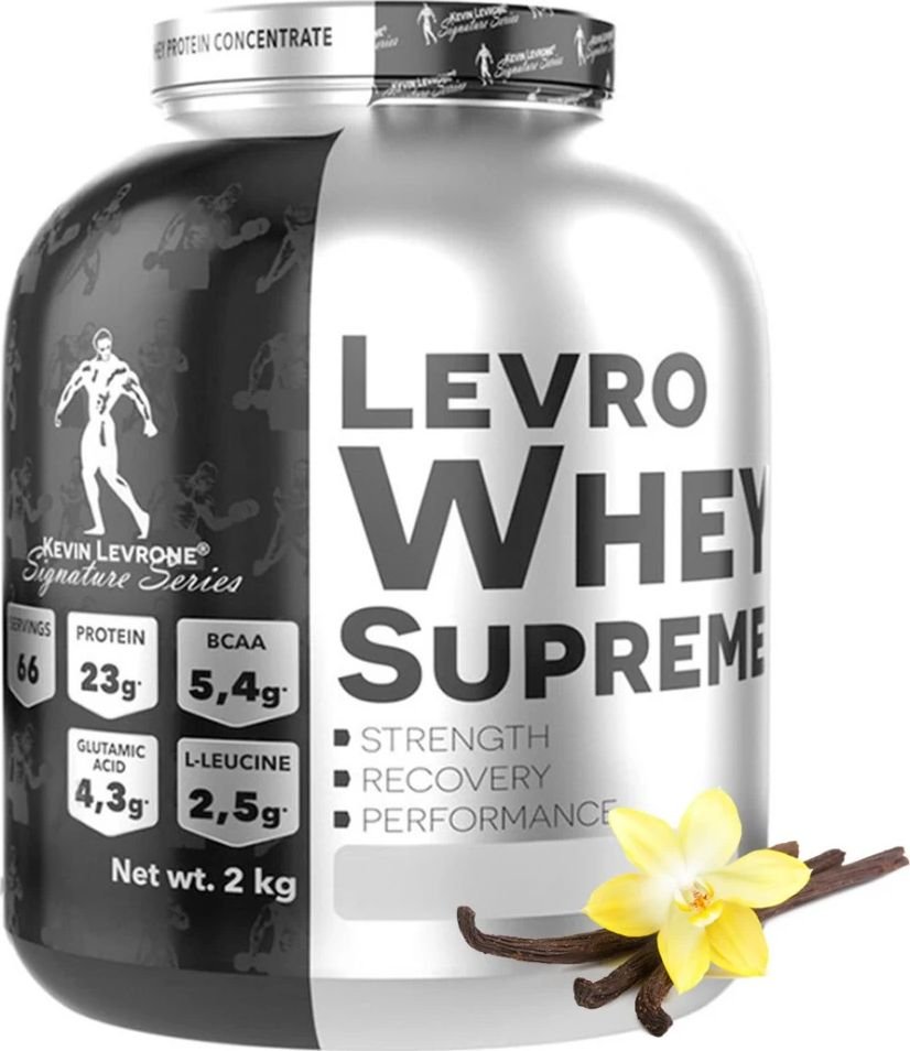 

Протеин сывороточный (концентрат) Kevin Levrone Levro Whey Supreme (2 кг, ваниль)