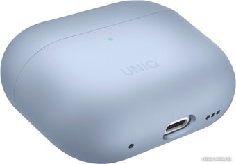 Чехол Uniq Lino для AirPods Pro 2 AIRPODSPRO2-LINOABLU (голубой)