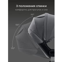 Универсальная коляска Happy Baby Kidlander 2 в 1 (dark grey)