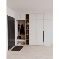 Стенка Рэйгрупп Рэй P245-B8-1-EBE В8-1 (дуб элисон/белый премиум)