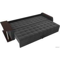 Диван Лига диванов Атлантида 102229 (велюр, серый)