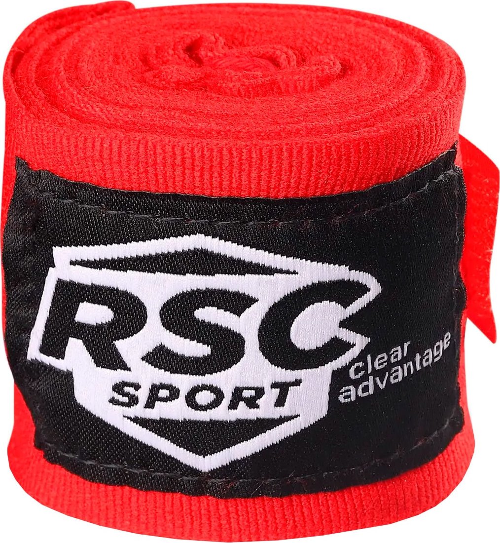 

Бинт боксерский RSC Sport RSC006 (красный, 3 м)