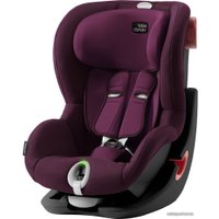 Детское автокресло Britax Romer King II LS Black Series (бургунди)