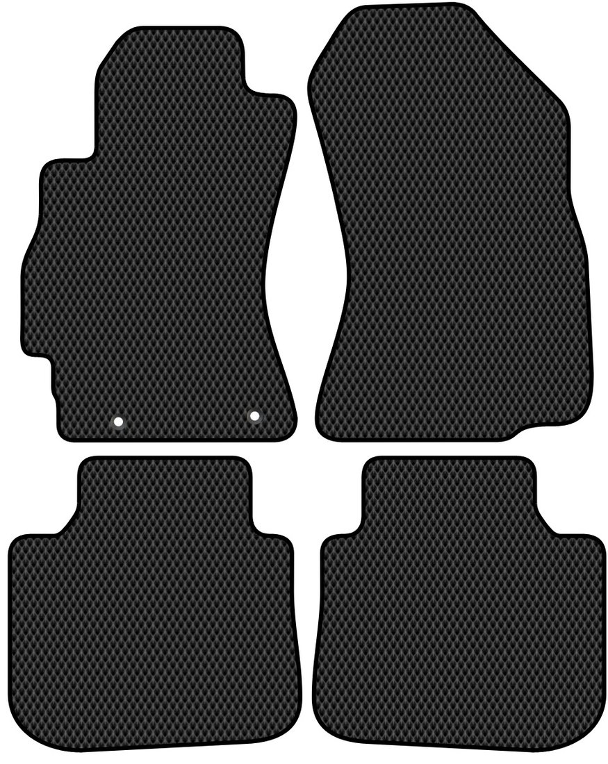 

Комплект ковриков для авто Alicosta Subaru Legacy (седан / BN) 2017 - Н.В. (черный, ромб)