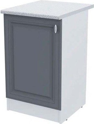 

Шкаф напольный Горизонт Настя 500 (графит софт)